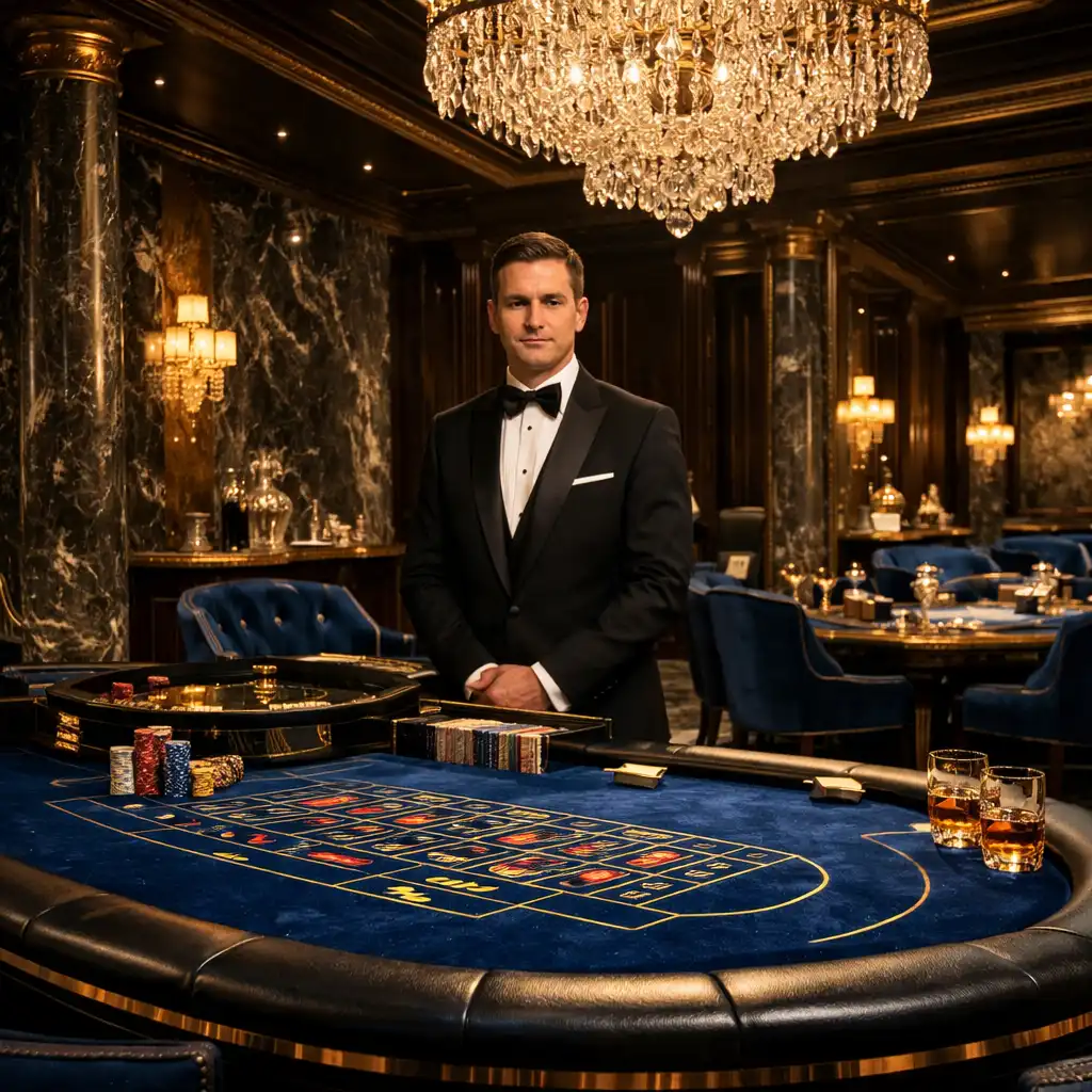 Privatna VIP casino soba u Croatia Palaceu s visokim limitima i diskretnom rasvjetom